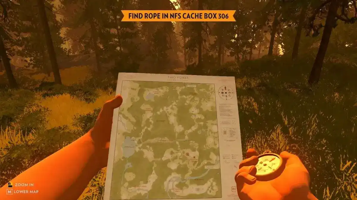 Henry's handy map and compass
